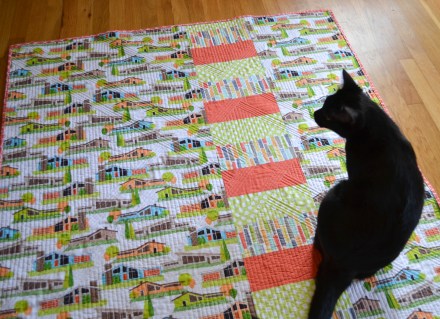 Modern Trellis Back - Must Love Quilts