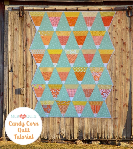 Candy Corn Tutorial | Must Love Quilts